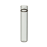 350µl Insert (Glass, Flat Bottom w/ID Ring) for 2.0ml Short-Cap, Crimp-Top and Big Mouth Step Vials, pk.100